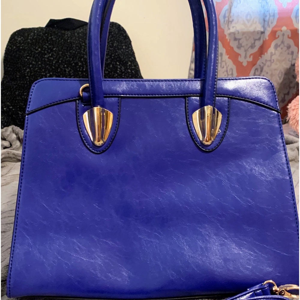 Blue purse